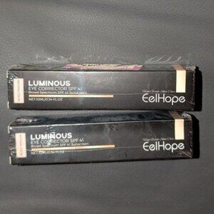 NEW Lot 2 EelHope Luminous Eye Corrector SPF 41 Dark Circle Under Serum Cream